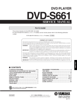 Yamaha DVDS-661 - Service Manual-2 